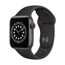 Apple watch series 3 38mm space grey aluminium case with black sport band cheap